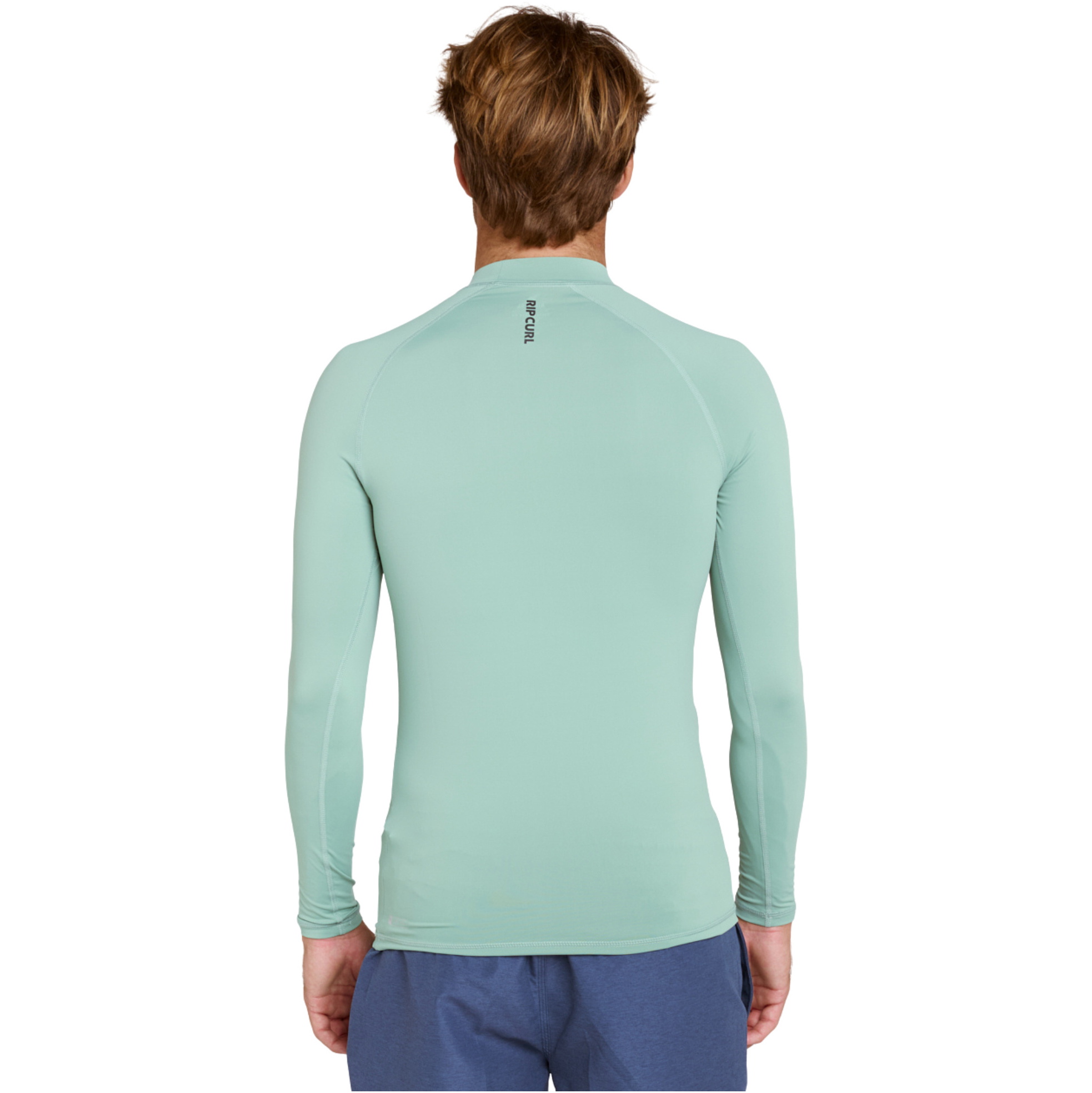 2026 Rip Curl Herre Streamline UPF Langærmet Lycra-vest 171MRV - Aloe